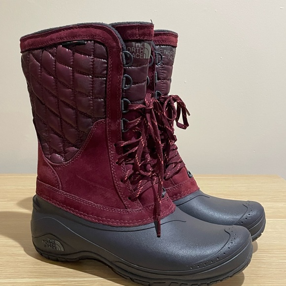 ⛄️❄️NORTH FACE WOMENS THERBOBALL BOOTS Sz 8 NEW - Picture 3 of 15